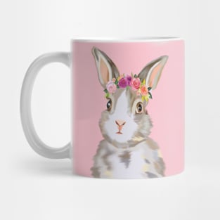 Bunny Flower Crown Mug